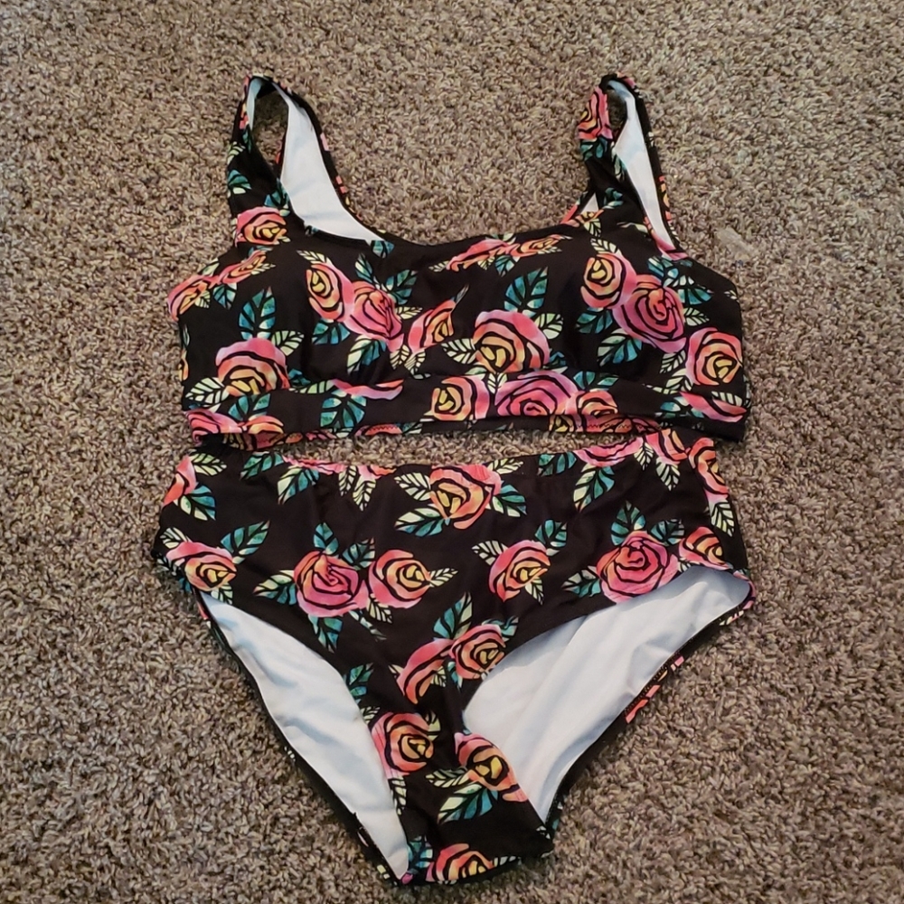 Rosegal bikini rose